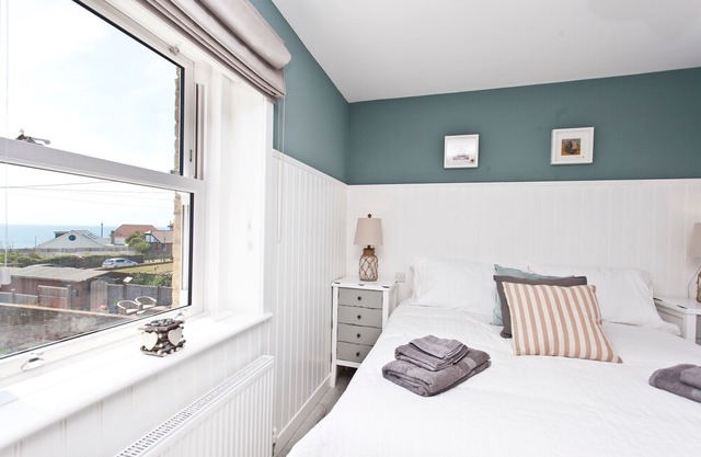 Coastguard Cottage with panoramic sea views.
