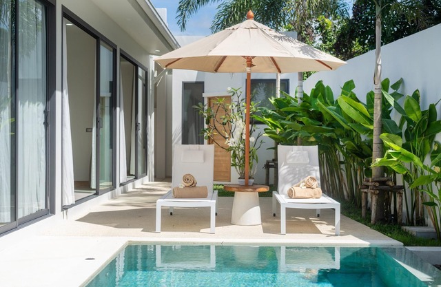 New & Clean 3 Bedroom Deluxe Garden Pool Villa