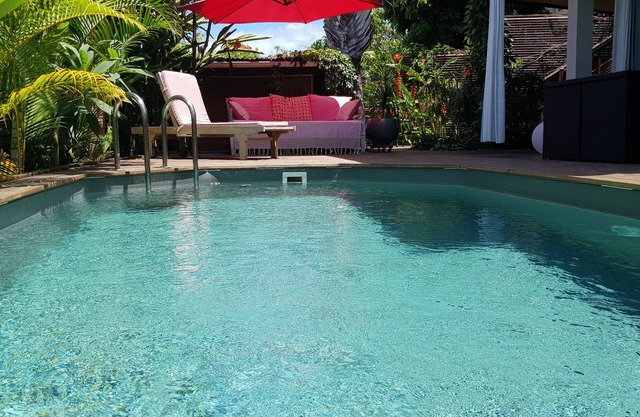 Cocon pour deux avec vue mer et piscine privée
