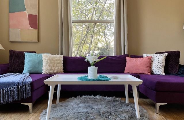 Color Pop Casa | 2BR/1BA Townhome near Ford Center