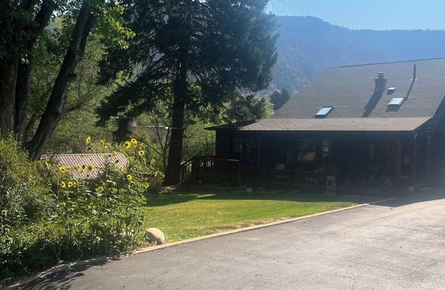 Colorado Cabin Overlooking the Roaring Fork River