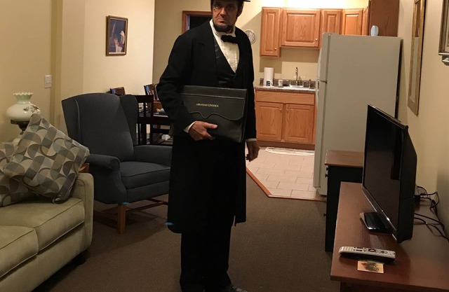 Viens dormir où Abraham Lincoln a dormi
