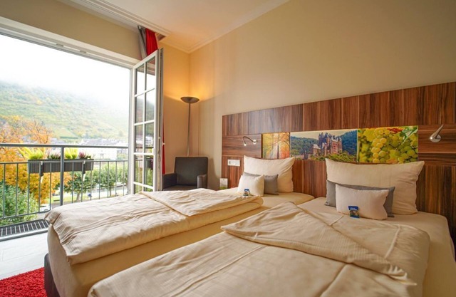 Chambre Double Confort côté Moselle - Hotel Cochemer Jung