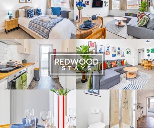 COMFORTABLE AND HOMELY 1 BEDROOM 1 BATHROOM SERVICED APARTMENT WITH FREE PARKING, FREE WiFi AND NETFLIX, PERFECT FOR BUSINESS STAYS, FAMILIES, RELOCATIONS, EXTENDED STAYS, AND EMERGENCY ACCOMMODATION by REDWOOD STAYS