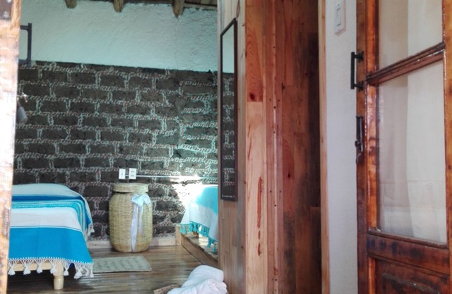 Chambre confortable et chaleureuse dans une vieille maison à 30 min. de Toluca, pour des vacances
