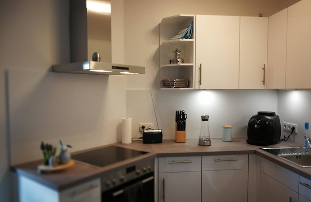 Comfortable apartment on Fehmarn with terrace, fitness room and central location in Burg