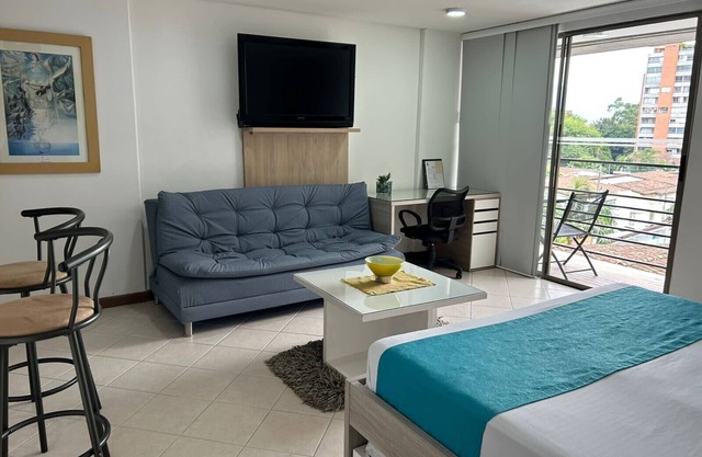 Studio mignon à Poblado avec balcon