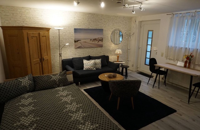 Appartement confortable 34m², entrée indépendante, avec temps libre u. reste tranquille