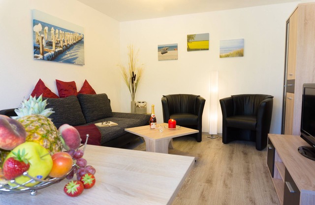 appartement confortable à Pruchten, Ostsee-Zingst / Darß 2-3 pers., endroit calme
