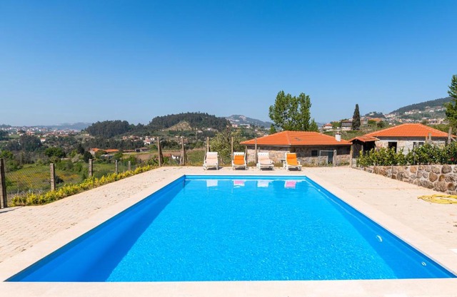 Comfortable house in Fornos with shared pool