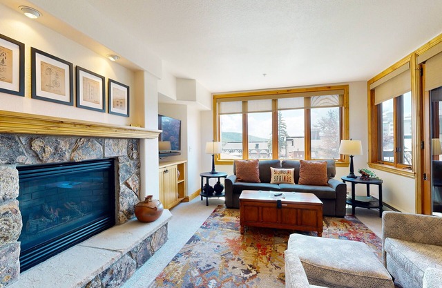Comfortable ski-in/out mountain escape next to gondola, pools & hiking