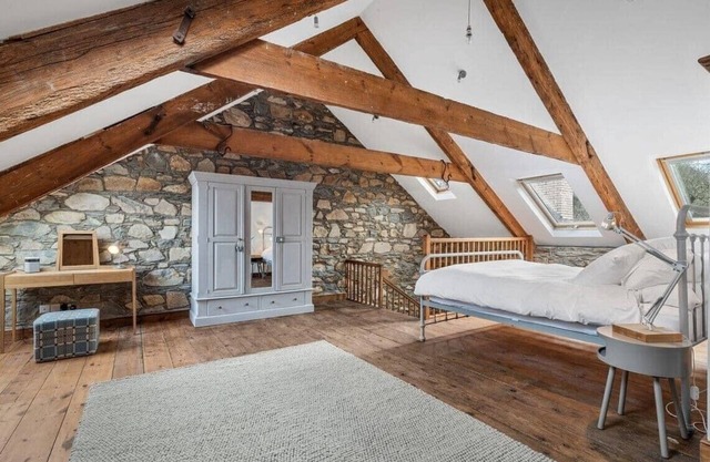 Comfortable, spacious & filled with character, retaining many of its original features.