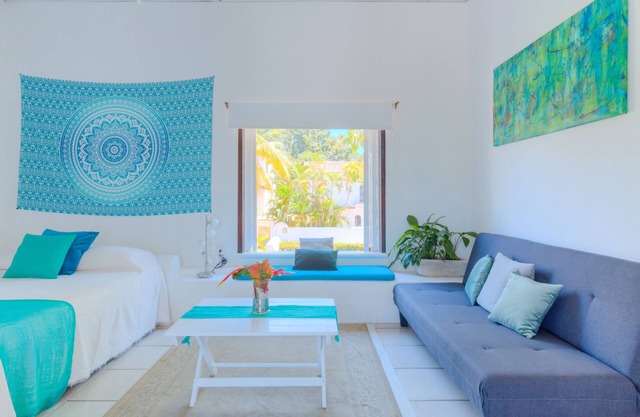 Studio confortable dans la Marina Vallarta - belle vue sur le golf