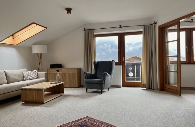 Comfortably furnished apartment Feuerabend on the top floor with a fantastic view