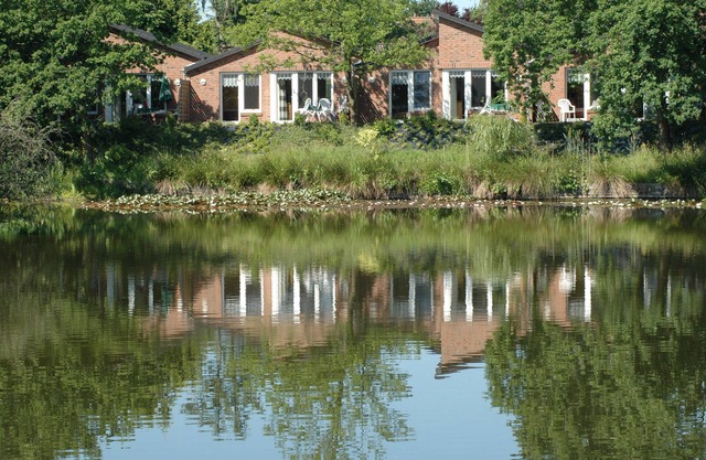 Appartements confortablement meublés, sans obstacle avec une grande terrasse sur le lac