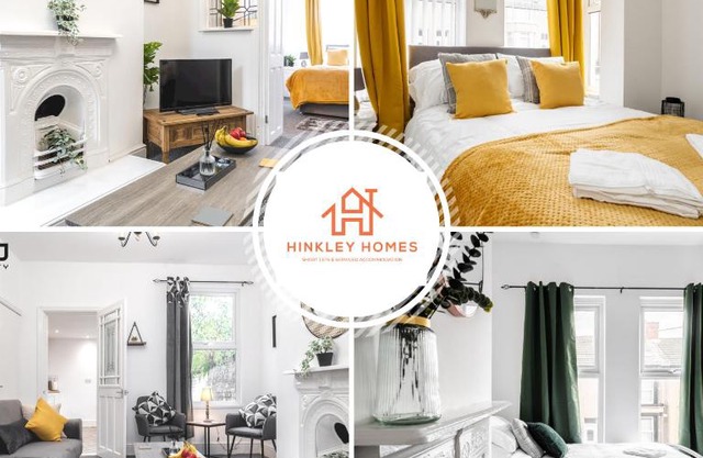 Comfy 4bed Home - Free Parking, Wifi - Long Stays Welcome By Hinkley Homes Short Lets & Serviced Accommodation