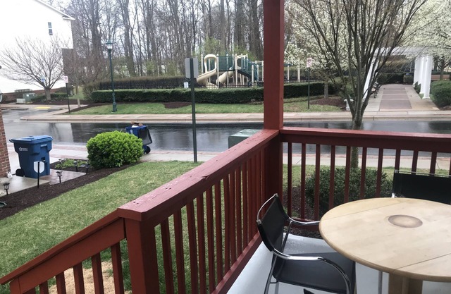 Comfy bedroom with exclusive full bath, patio and private entrance