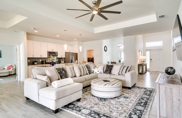 Comfy Lehigh Acres Getaway w/ Yard & Fireplace