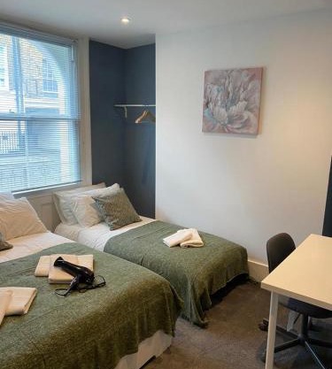 Comfy Private Bedrooms in Euston, Central London