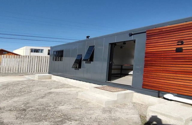 Complete 18 m² studio in a container with thermal insulation, excellent location