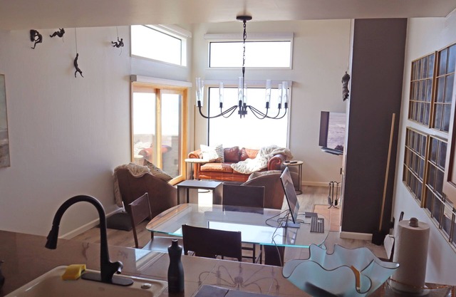 Cozy condo in the amazing Pajaro Dunes looking out the ocean from balcony.