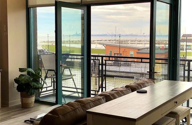 Condo with Lake & Cedar Point View