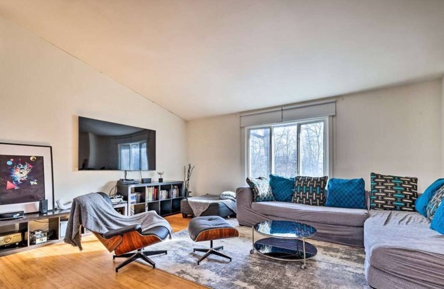 Maison contemporaine près des chutes