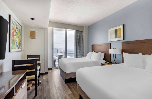 Convenience & Comfort! Unit w/ Kitchenette, Partial Ocean View, Onsite Pools!
