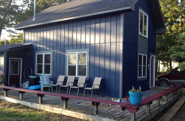 Freesoil Blue House, un emplacement idéal sur l'île Beaver