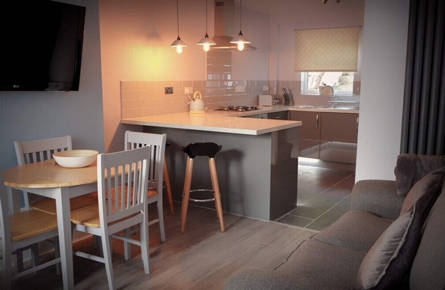 Nouveau chalet de vacances vient d'être rénové à un niveau élevé.