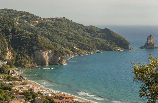 Appartement Corfou Delphi avec vue mer