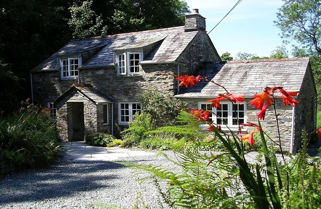 Cottage Cornouailles. Situé dans 7 hectares avec pêche à la truite, Boscastle, North Cornwall.