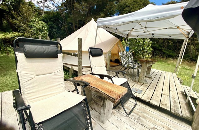 Coro Camping Glamping in nature. Totally private with own bush clad river pool