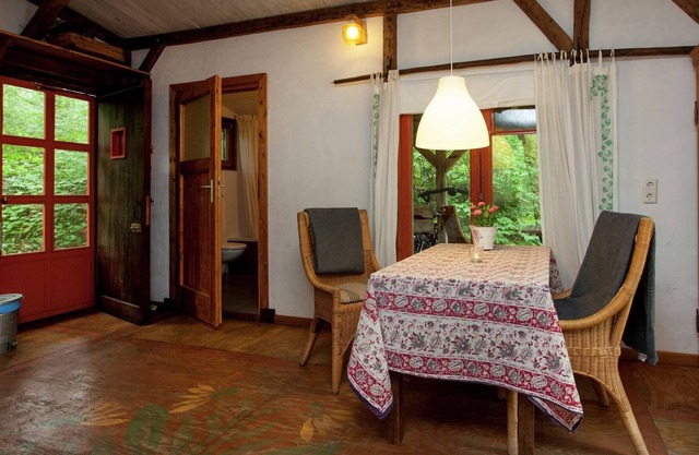 Maison de vacances en bois à Leudal, Belgique avec cheminée
