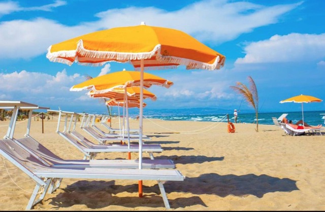 Appartement Costa del Sole à 50 m de la plage de sable de la côte de Catane