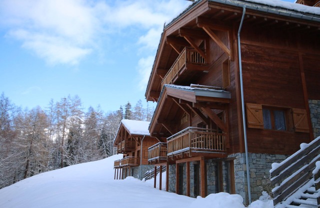 Appt cosy 6/8 ***** dans CHALET - Superbe VUE et PISCINE - à 150 M DES PISTES
