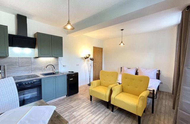 Joli appartement pour 2 personnes avec WIFI, TV, animaux admis et parking