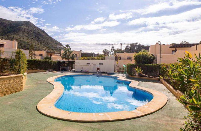Cosy apartment for 2 guests with pool, A/C, TV and patio