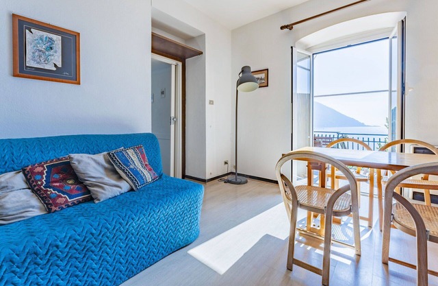 Joli appartement avec climatisation, WIFI, TV, balcon et vue panoramique, près de Portofino