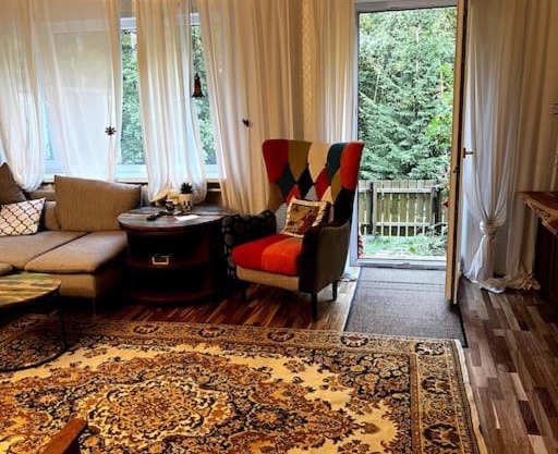 Cosy house with forest view