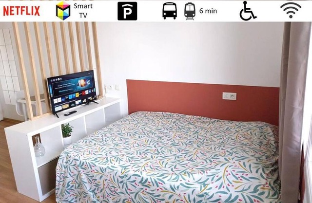 Cosy Studio + parking gratuit