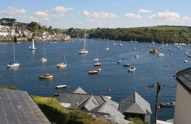 Un chalet dans un endroit de rêve à Polruan près Fowey avec une vue imprenable