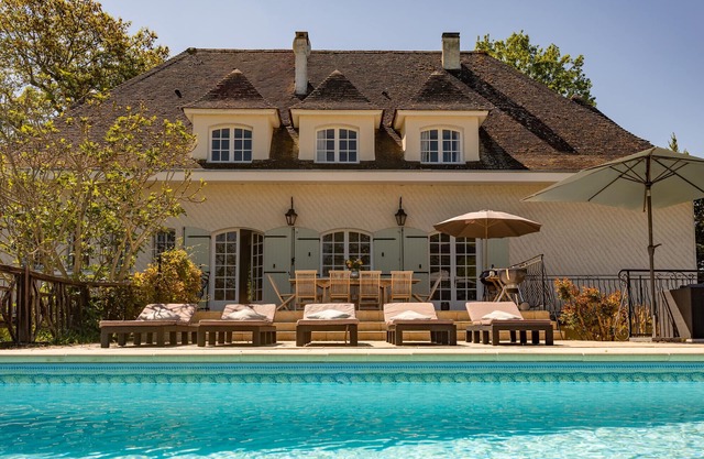 Cottage 50's - 6 chb/4sdb - Piscine & parc privés