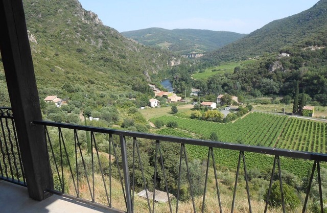 gîte 8 personnes vue imprenable sur vallée de l Orb