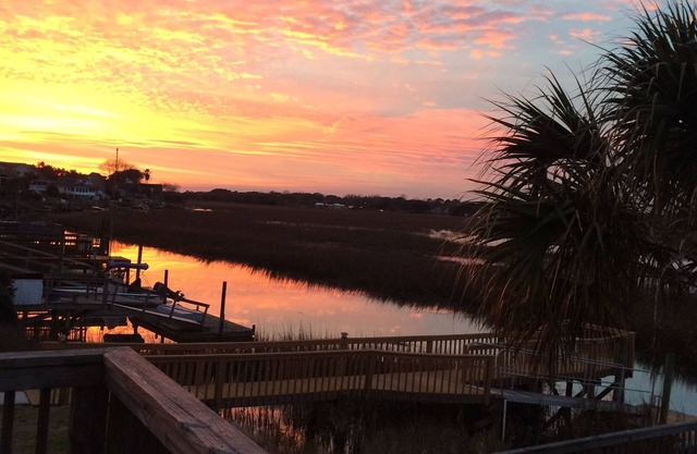 Cottage par Folly Beach avec vue sur l'eau