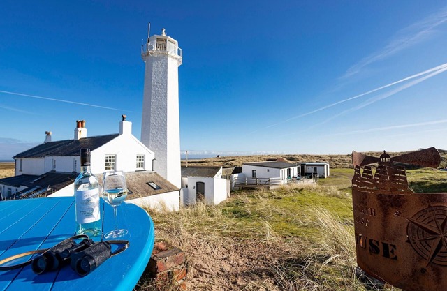 Phare avec vue sur la mer en Cumbria, Sans dépôt