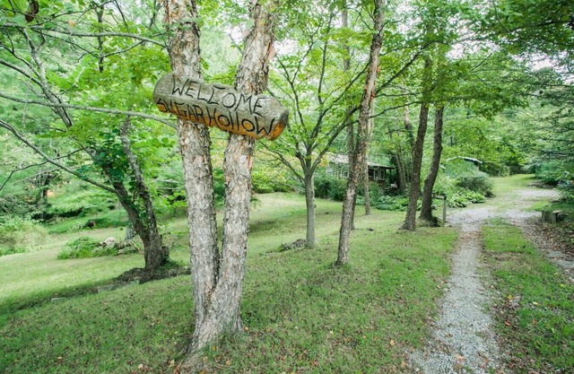Cottage in the Woods near Asheville. Pets allowed