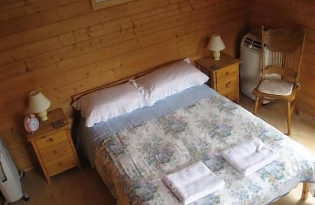 Cottage-Salle de bain et douche-Log Cabin