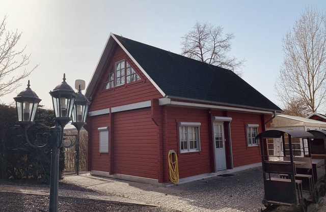 Cottage sur l'étang noir