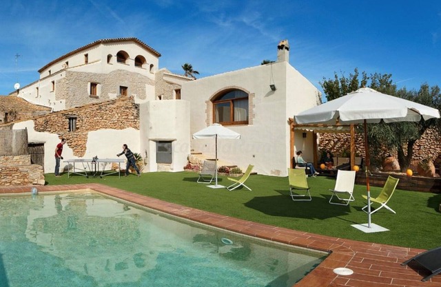 Maison de campagne "Mas Llagostera" avec piscine privée, Wi-Fi et climatisation